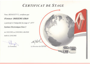 Certyfikat-Renault-V.Ielektronika